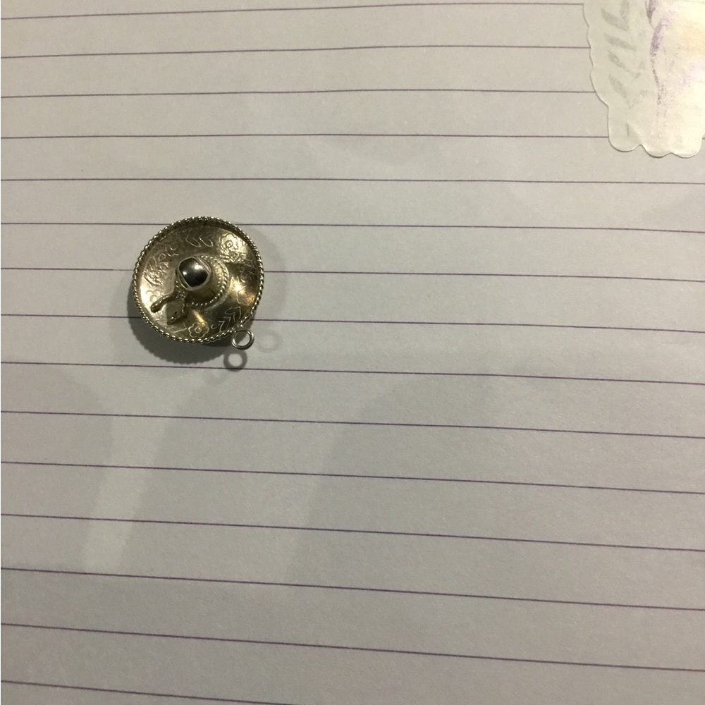 Silver Circular Pin Back - Picture 3 of 8